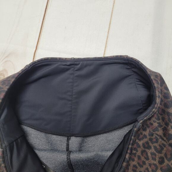 Liverpool Reese pull on cheetah ankle pants leggings stretchy tummy control - Picture 7 of 7